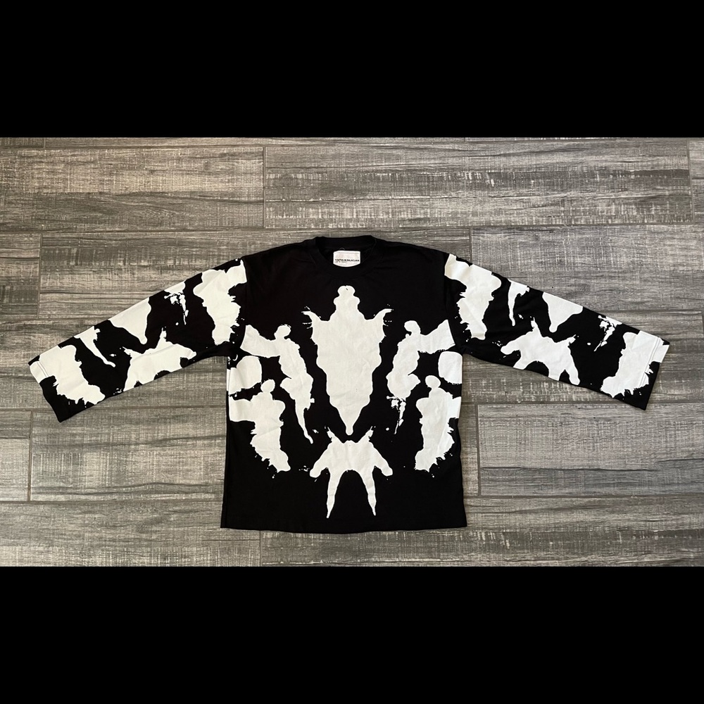 Youths In Balaclava Ink Blot Sweatshirt Pullover Mens Size Large